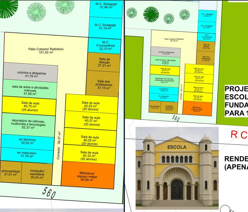 Projeto da Nova Kehilat - Perspectiva 2